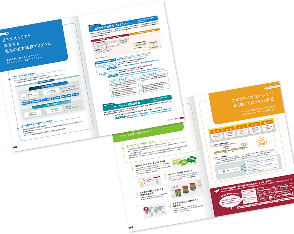 中綴じ 12ページ
